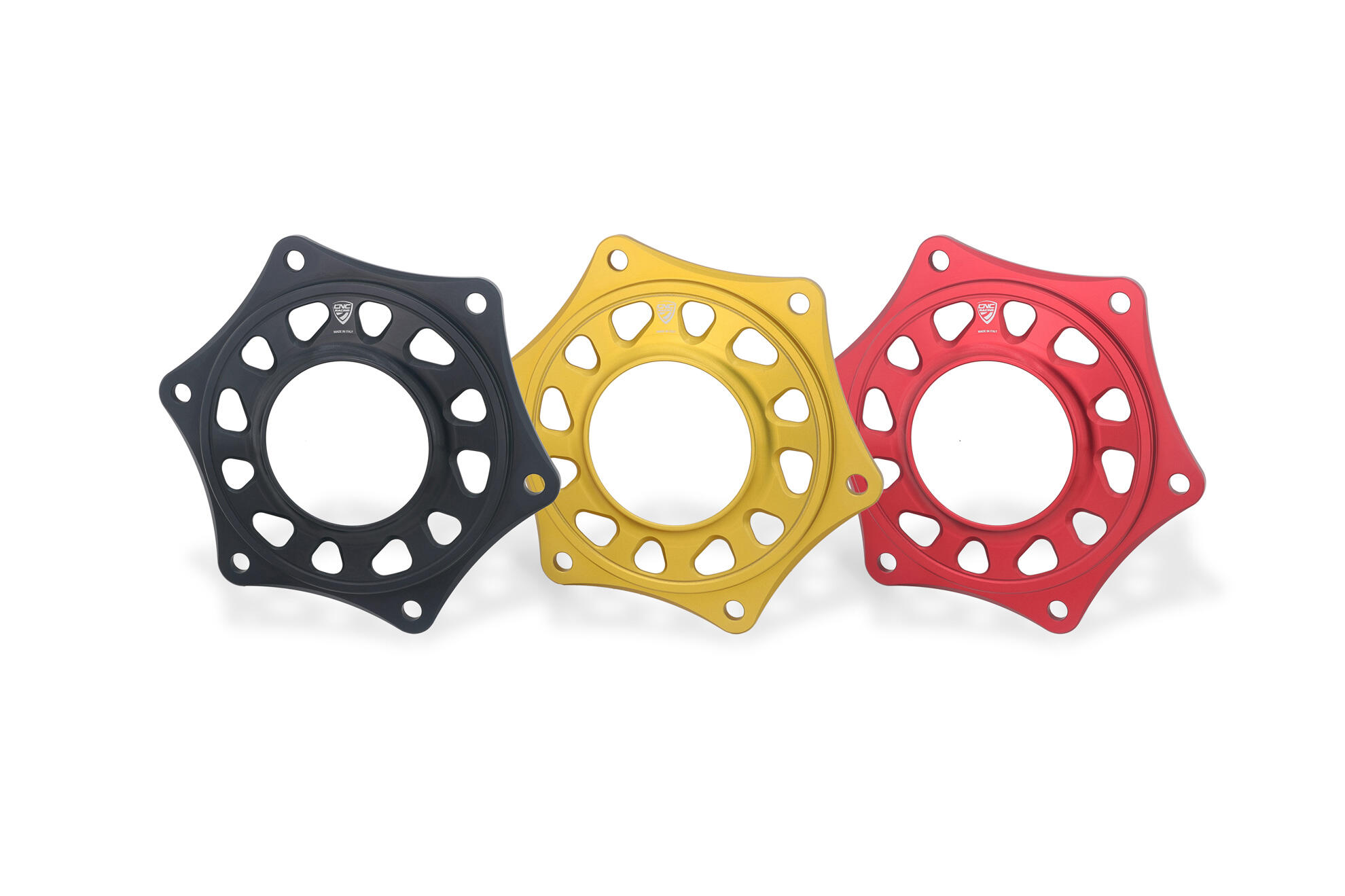 CNC Racing Aluminum OE Rear Sprocket Carrier Cover for Ducati Multistrada V2 (2025+) CNC Racing Aluminum OE Rear Sprocket Carrier Cover for Ducati Multistrada V2 (2025+)